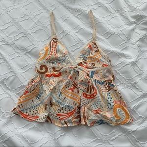 colorful tank top babydoll